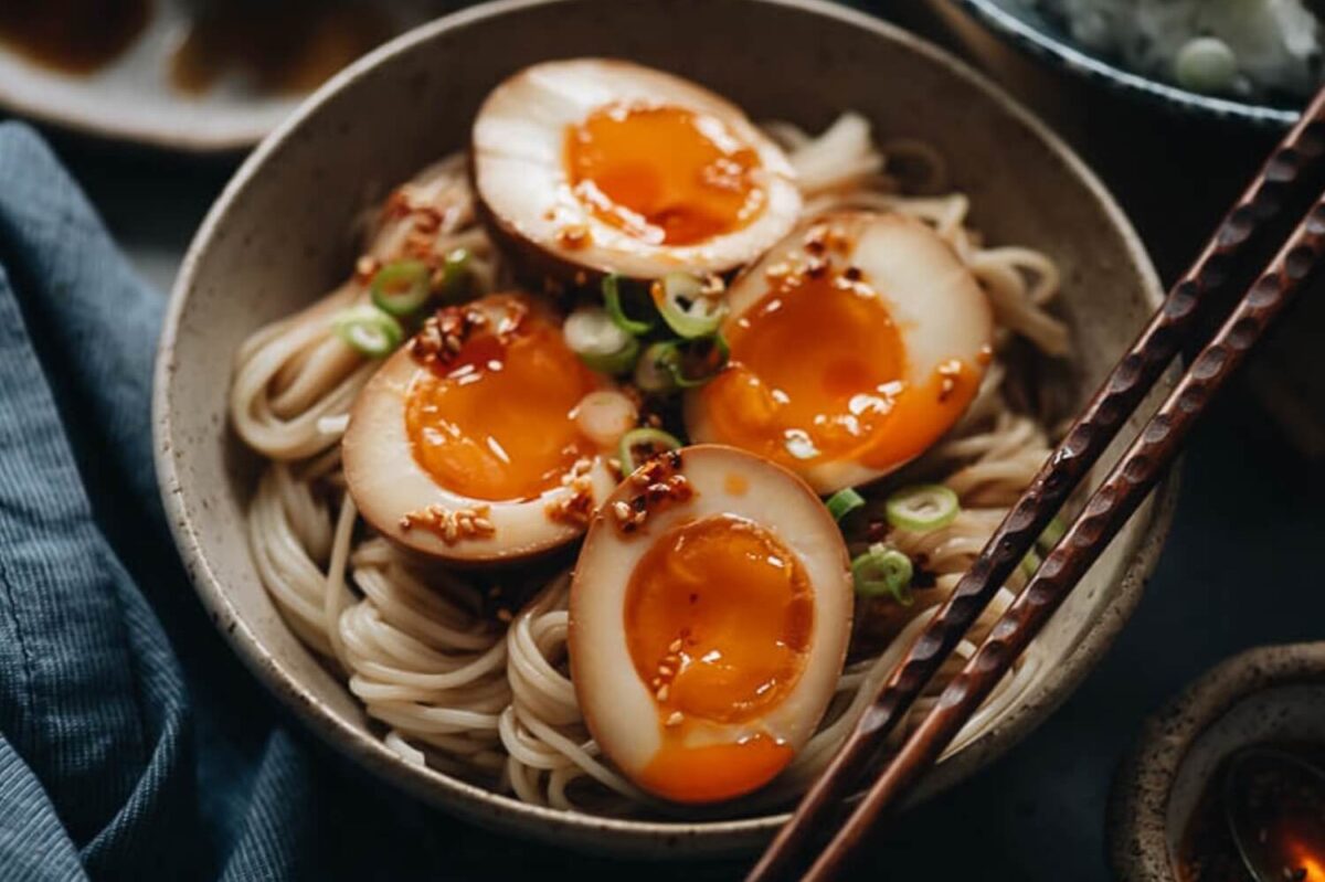 Shoyu Tamago – Cách làm trứng ngâm nước tương kiểu Nhật cực ngon tại nhà