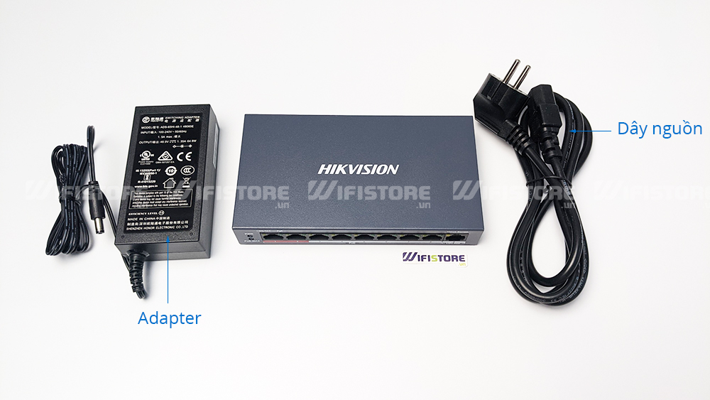 Switch Hikvision DS-3E0109P-E/M: Mạng nội bộ đáng tin cậy và tiện ích