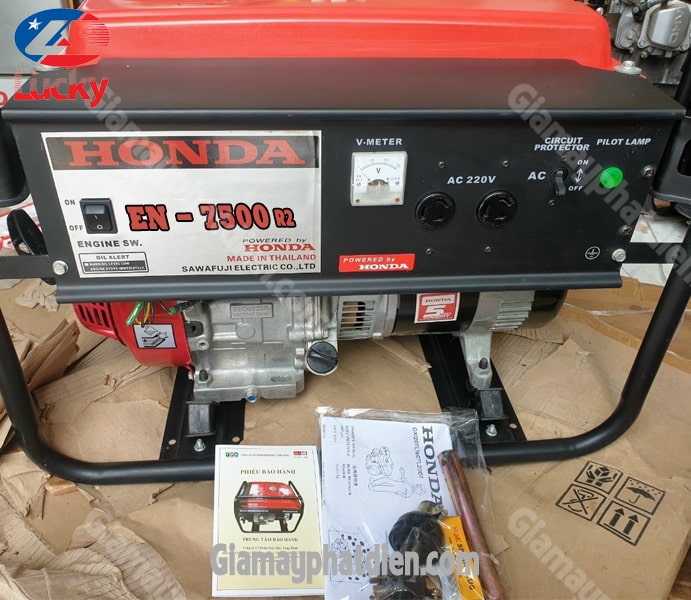 Máy phát điện Honda 5.5kw có đề EN-7500R2